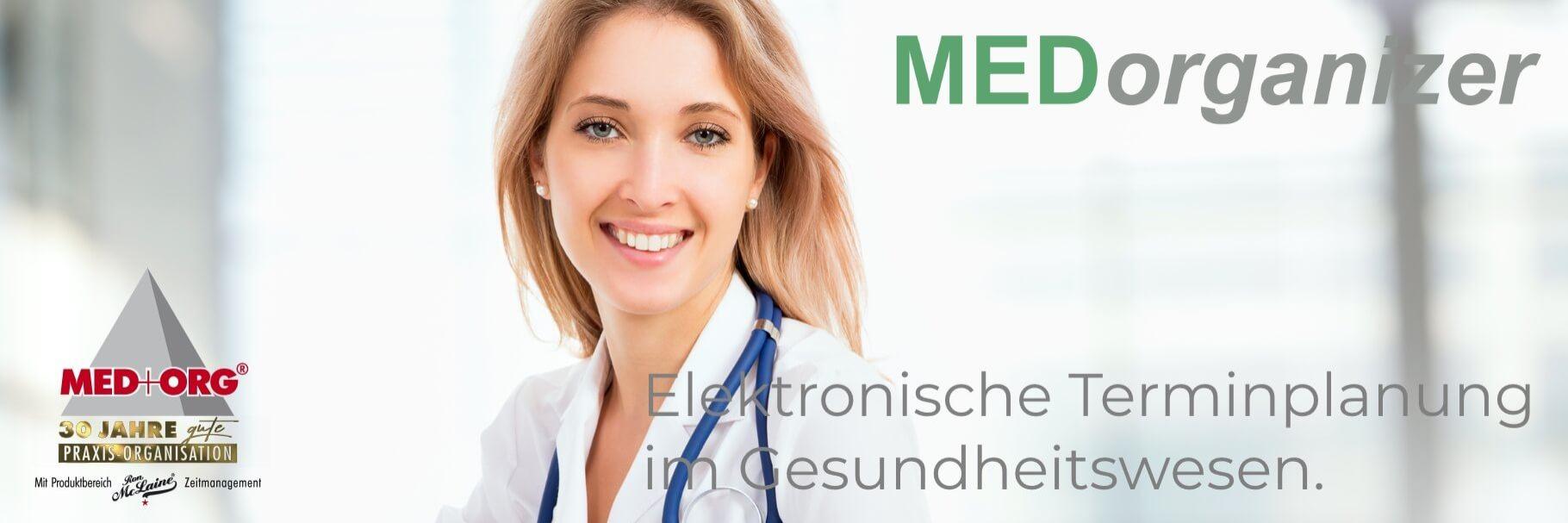 MEDorganizer WebSite Titelbnild